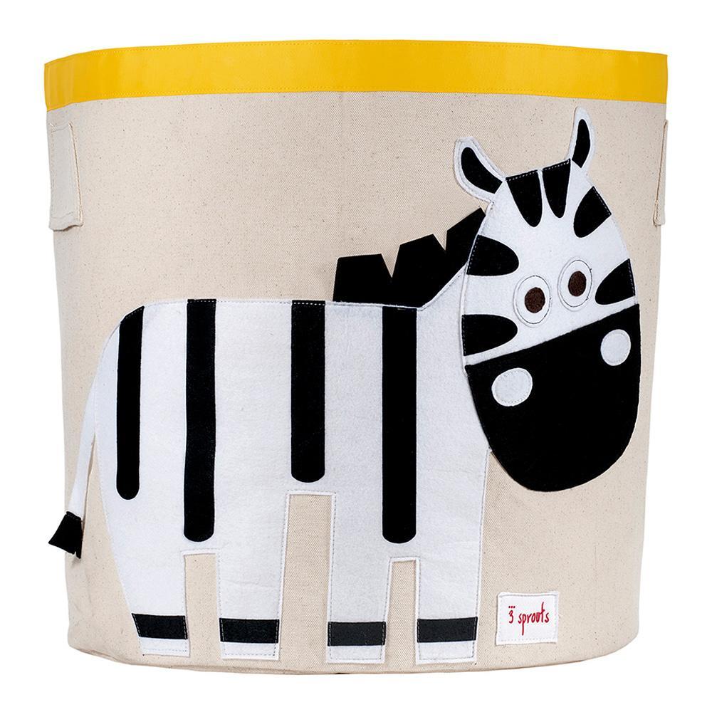 storage bin - zebra