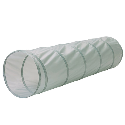 *recycled fabric play tunnel - green