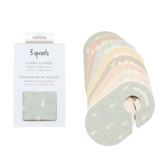 *closet dividers (newborn to 24 months) - rabbit