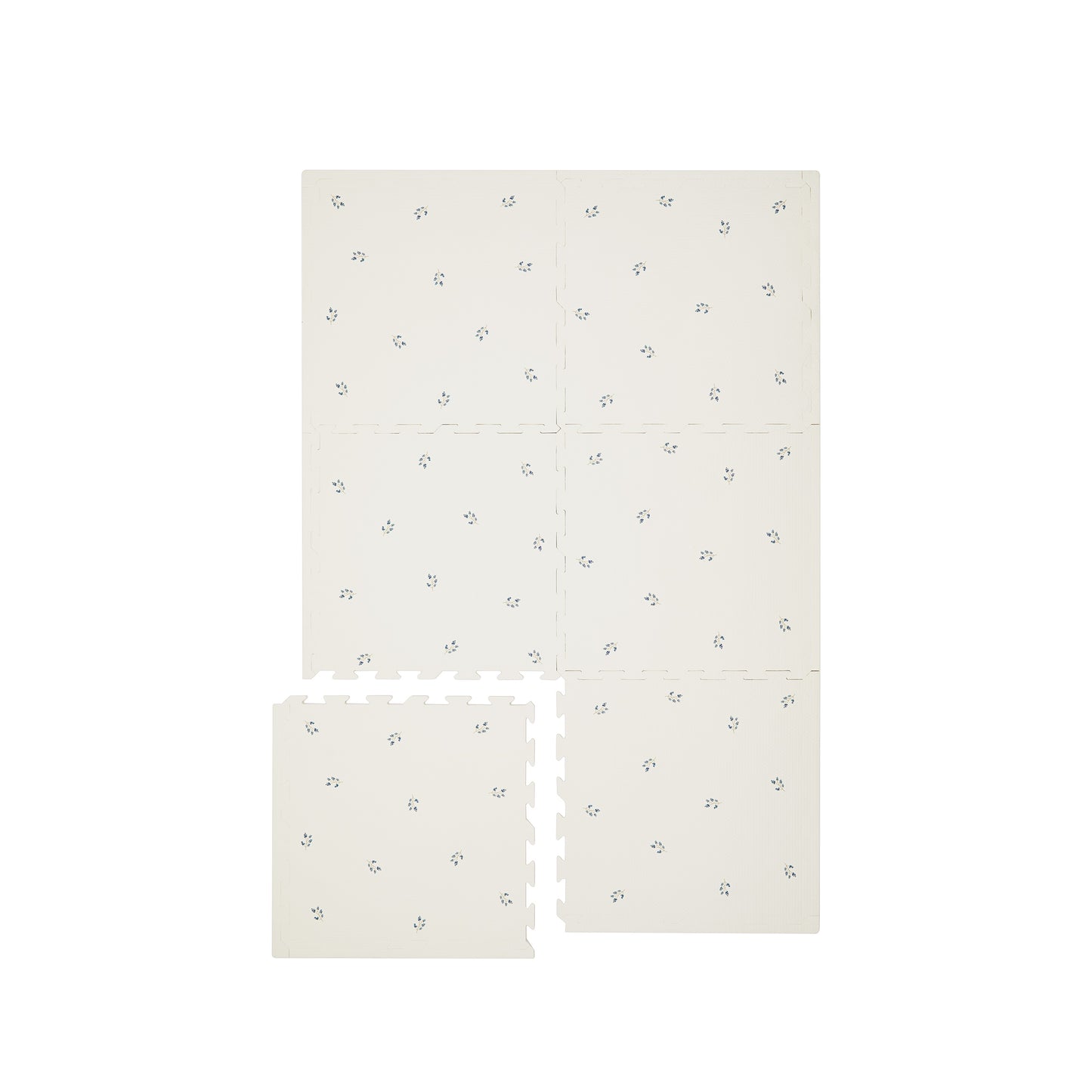 *EVA foam play mat - blueberry natural