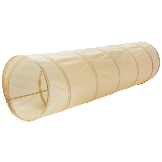 *recycled fabric play tunnel - beige