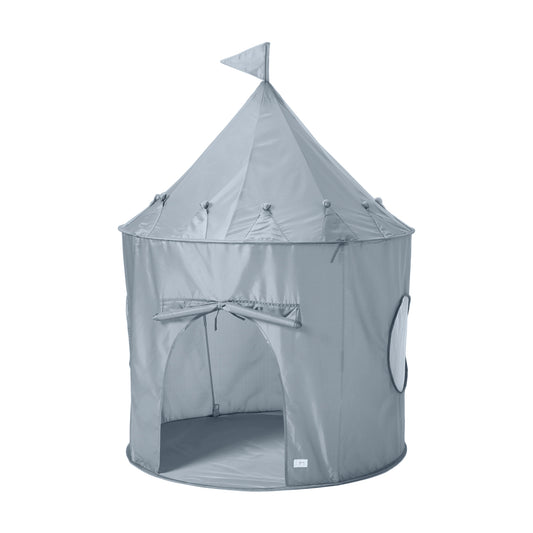 *recycled fabric play tent - blue