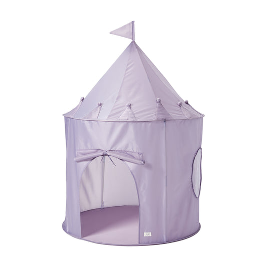 *recycled fabric play tent - purple