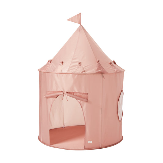 *recycled fabric play tent - pink