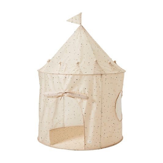 *recycled fabric play tent - terrazzo beige