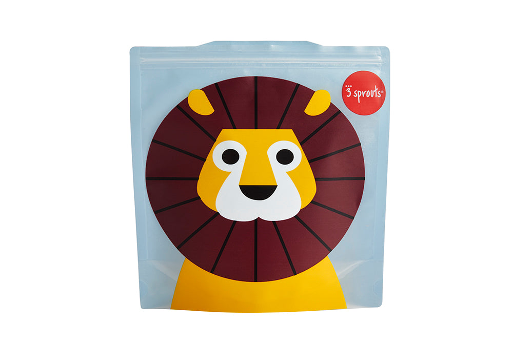 sandwich bag (2 pack) - lion