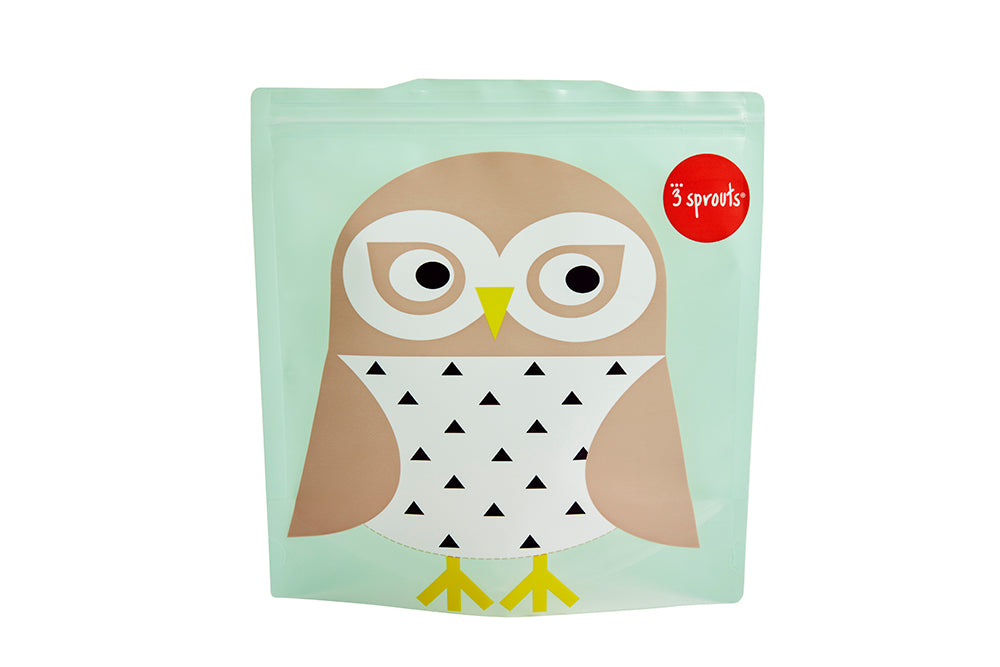 sandwich bag (2 pack) - owl