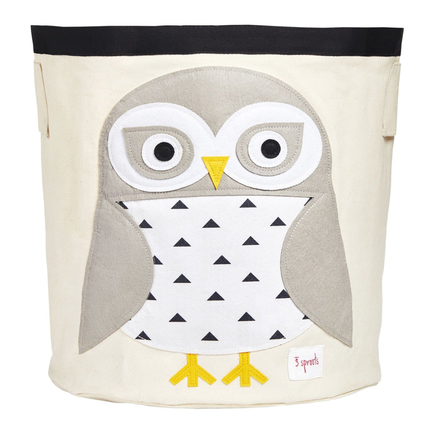 storage bin - snowy owl