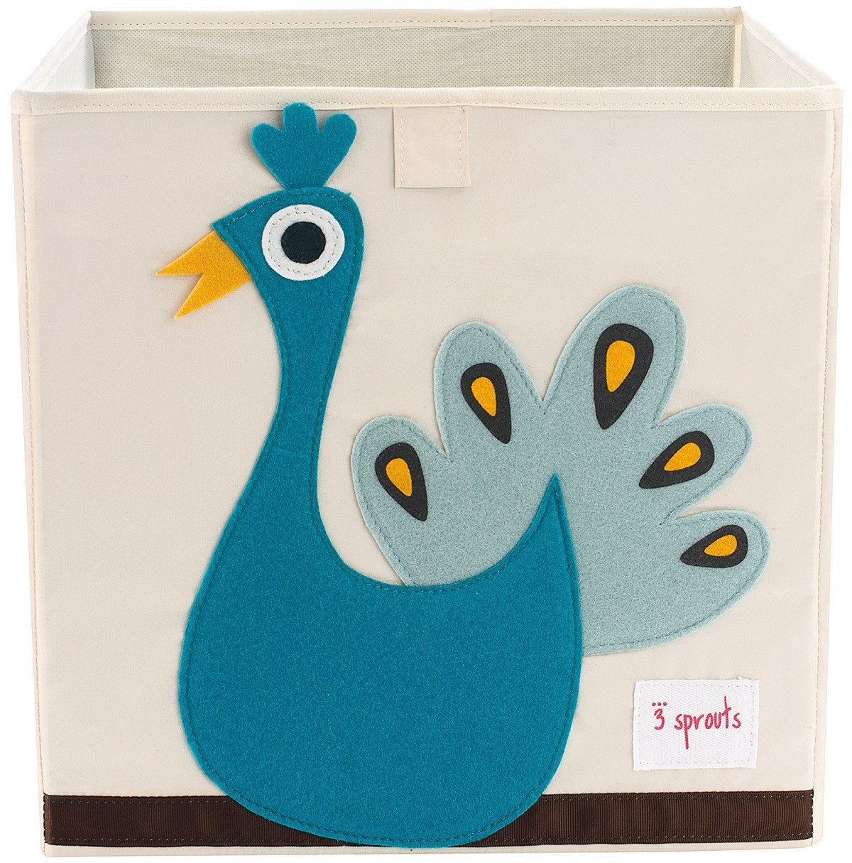 peacock storage box - 3 Sprouts