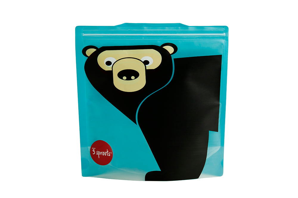 sandwich bag (2 pack) - bear